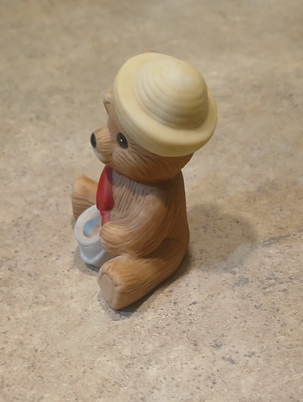 Vintage "August" Monthly Bear Figurine - Picture 4 of 5